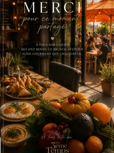 Tous les samedis réservez pour une expérience Brunch, Carbonne, Le 3ème Temps