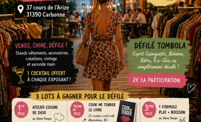 Vide dressing nocturne , Carbonne, Le 3ème Temps